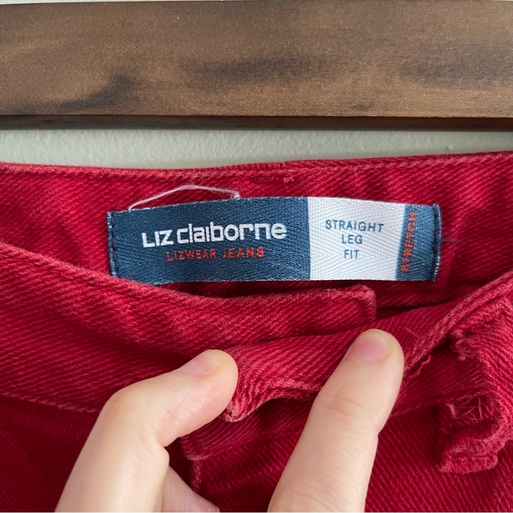 Liz Claiborne Vintage Straight Jeans - Picture 4 of 10